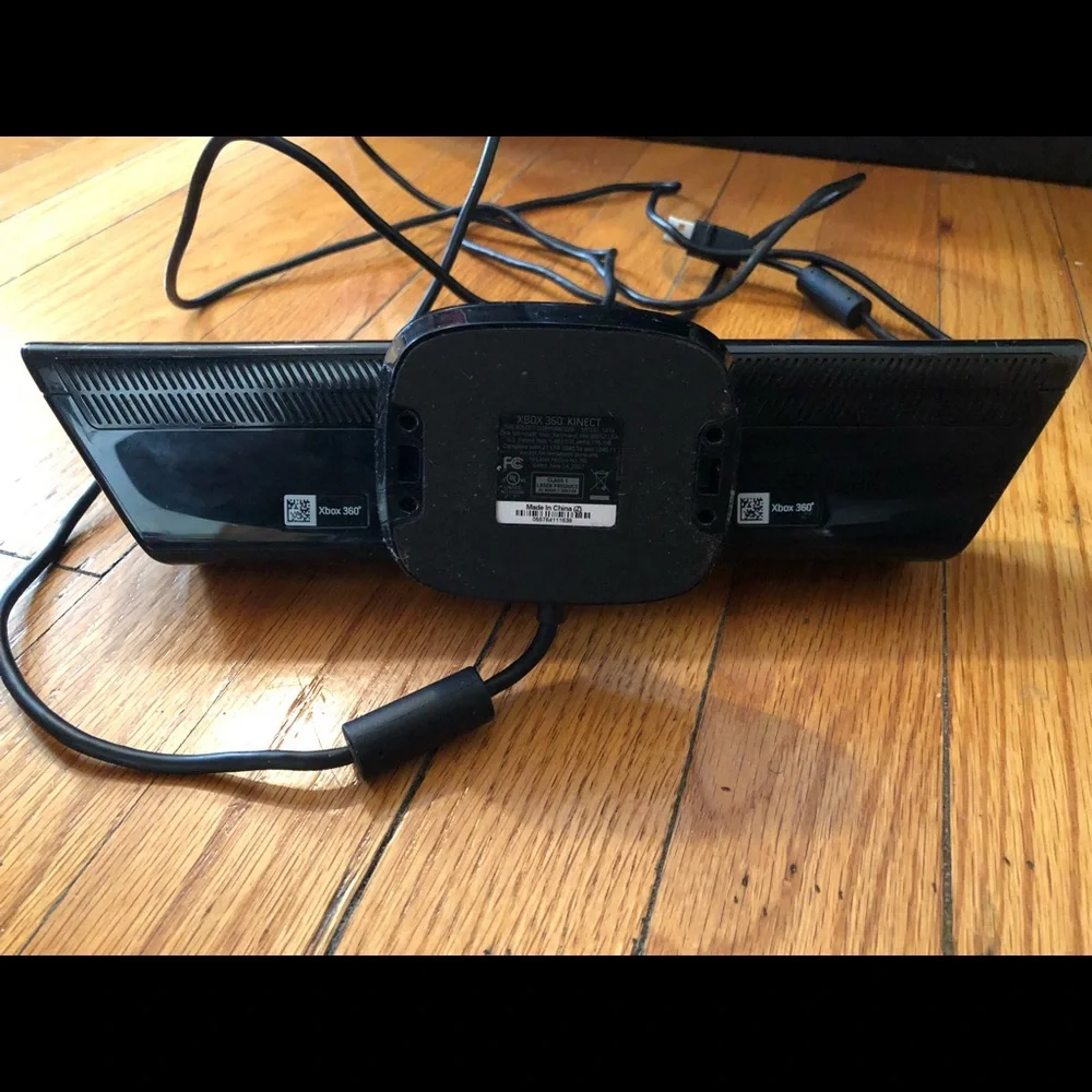 Xbox 360 Kinect Sensor & cords for the console (console not included)